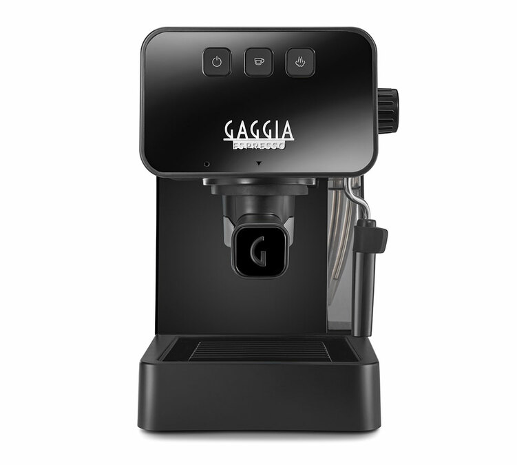 macchina gaggia espresso style black