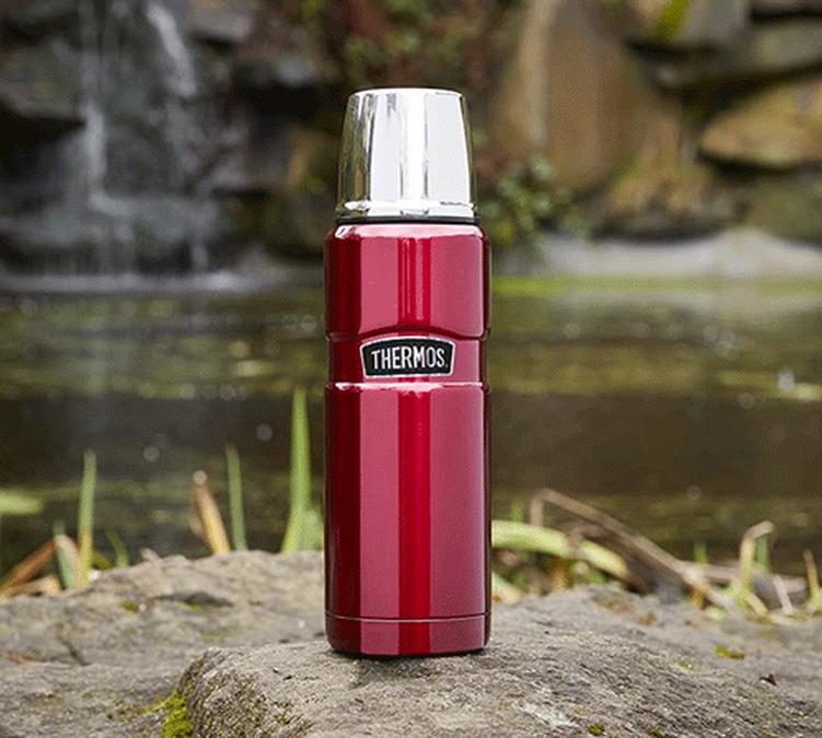 Bouteille isotherme - KING - 47 cl - Rouge - THERMOS
