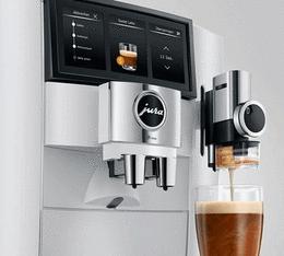 Expresso broyeur Jura J8 Twin Sweet Latte diamond white