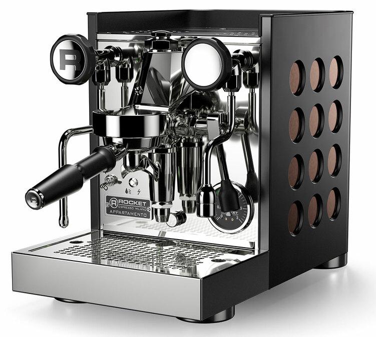 Machine expresso ROCKET ESPRESSO Appartamento TCA inox noir et cuivre