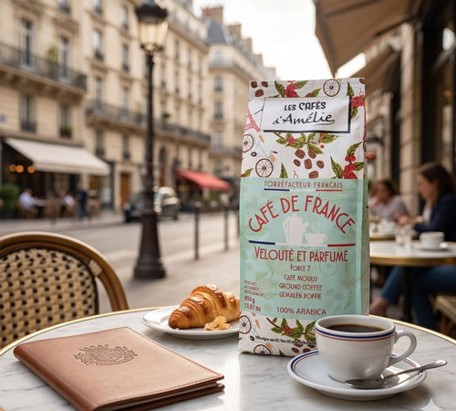 Tasse de caf&eacute; Les Caf&eacute;s d'Am&eacute;lie