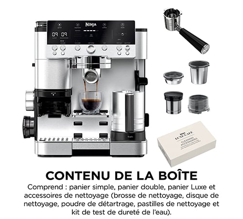 rangement accessoires machine expresso ninja 655