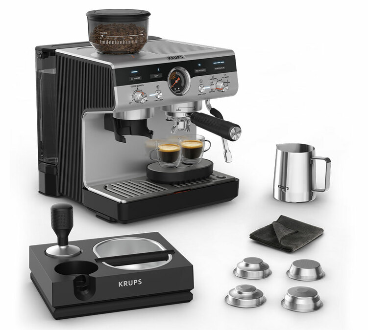 accessori macchina espresso con macinacaffe krups precision +