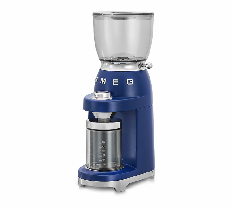 Macinacaff&egrave; SMEG Bleu Lavazza 1895 CGF01LVEU