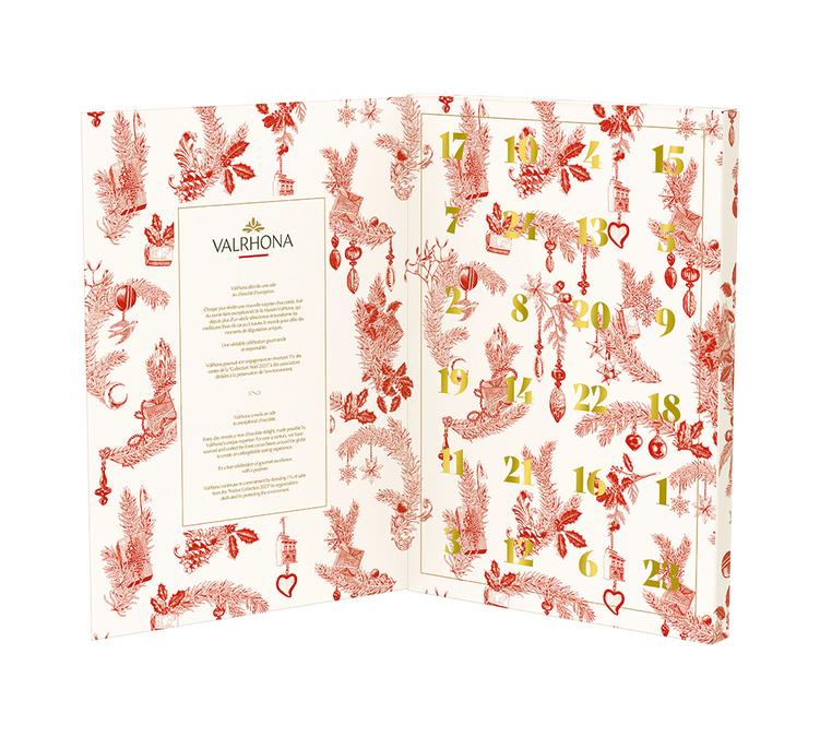 valrhona advent calendar inside