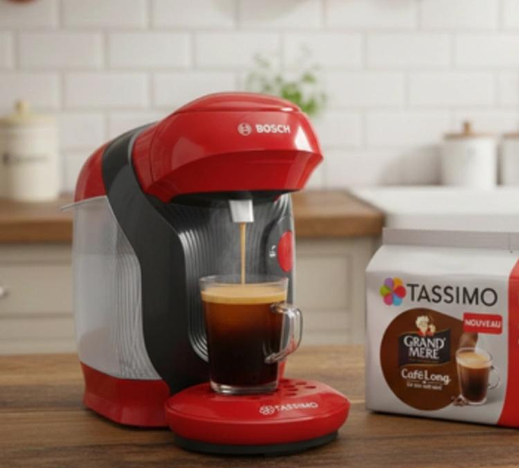 Tassimo Grand Mere long coffee smooth and light cup
