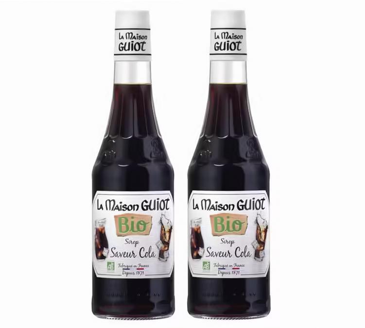 sirop cola bio maison guiot deux bouteilles