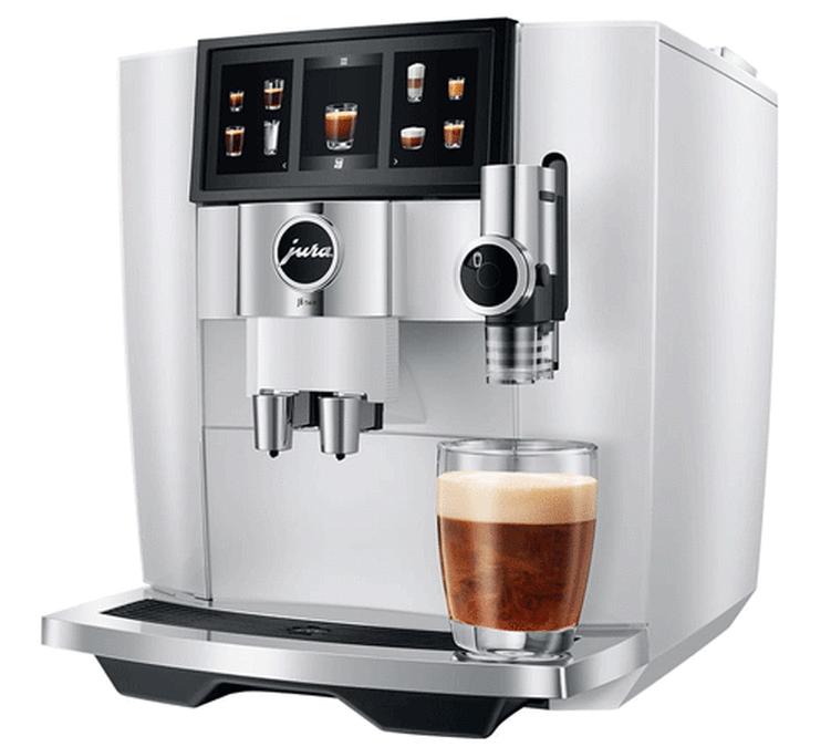 machine a cafe Jura J8 twin diamond white