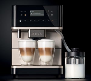 Look elegant CM6360 CleanSteelMetallic Miele