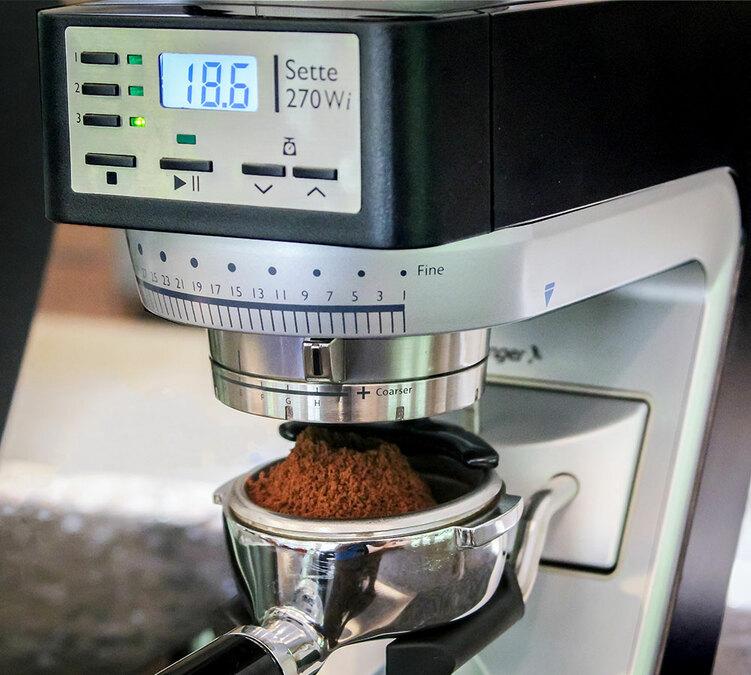 macinacaffe elettrico baratza sette 270 Wi con bilancia