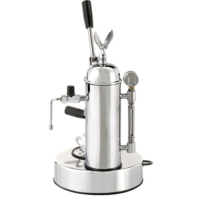Machine &agrave; caf&eacute; vintage ELEKTRA Micro Casa a Leva S1C Chrome