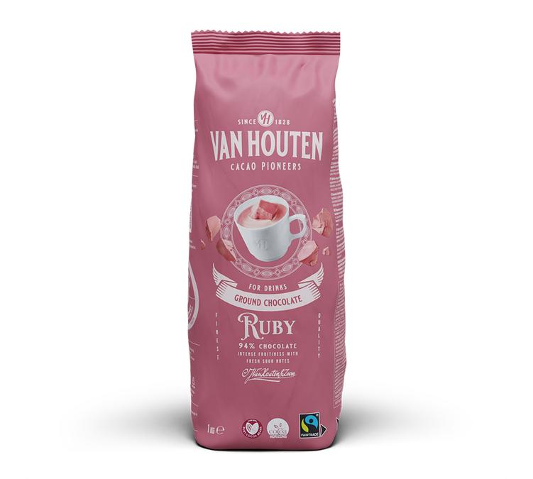 Van Houten Range of Ground Chocolate