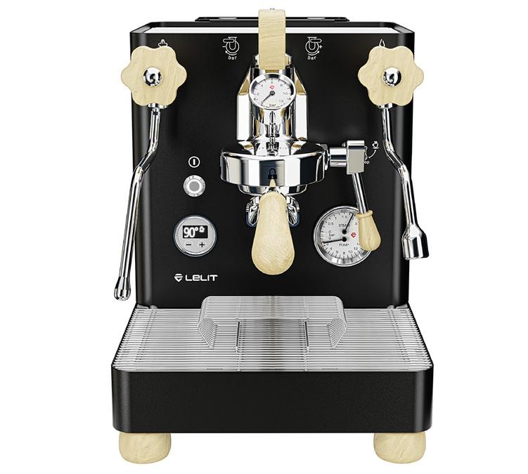 Macchina caffe LELIT Bianca PL162T-EUCB nera top di gamma