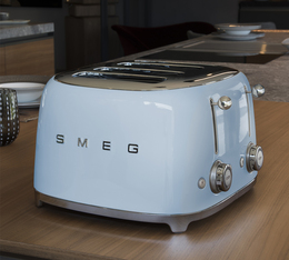 grille pain bleu azur smeg
