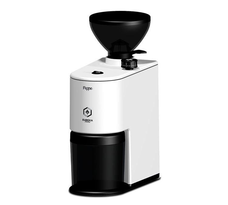 Moulin &agrave; caf&eacute; &eacute;lectrique eureka home peppe blanc