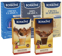 50 capsules caffe borbone