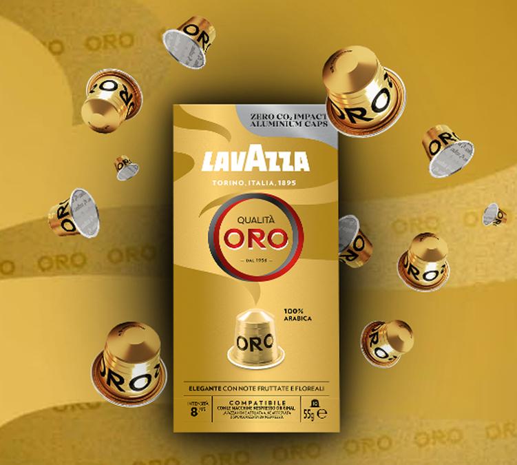 200 capsule lavazza qualita oro