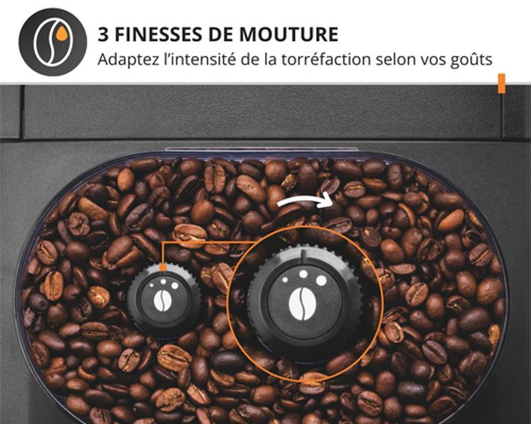 Machine a cafe a grain Krups Essential YY4081FD broyeur