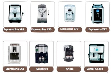 Krups machines compatible with Aqua Filter Claris