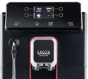 Expresso broyeur Gaggia Magenta Plus interface