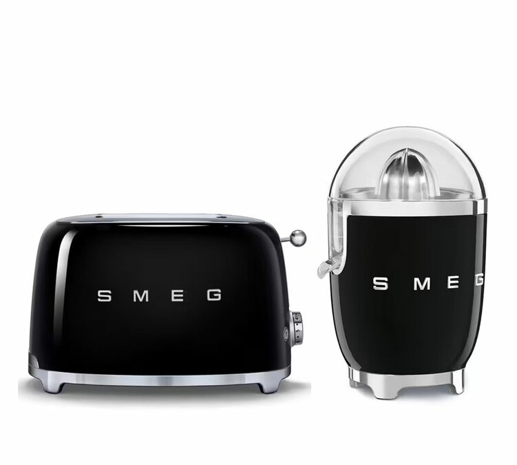 petit dejeuner smeg noir