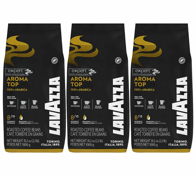 cafe en grain lavazza aroma top 3kg
