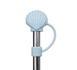 travel cup avec embout pour paille coquillage