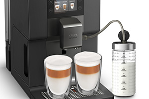 Cafeti&egrave;re &agrave; grain Krups : large choix de boissons et de personnalisation