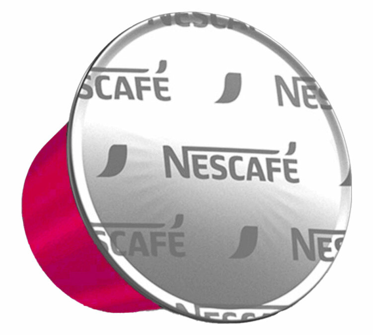 recyclable coffee capsules in aluminium