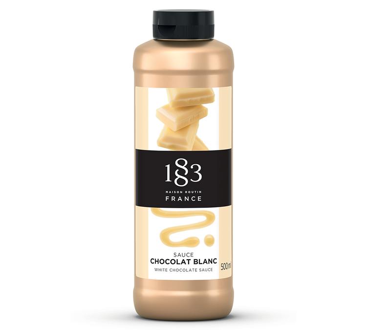 sauce au chocolat blanc maison routin 500 ml