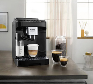 Cafetiere a grain DeLonghi Magnifica EVO FEB 2961.SB 4 boissons