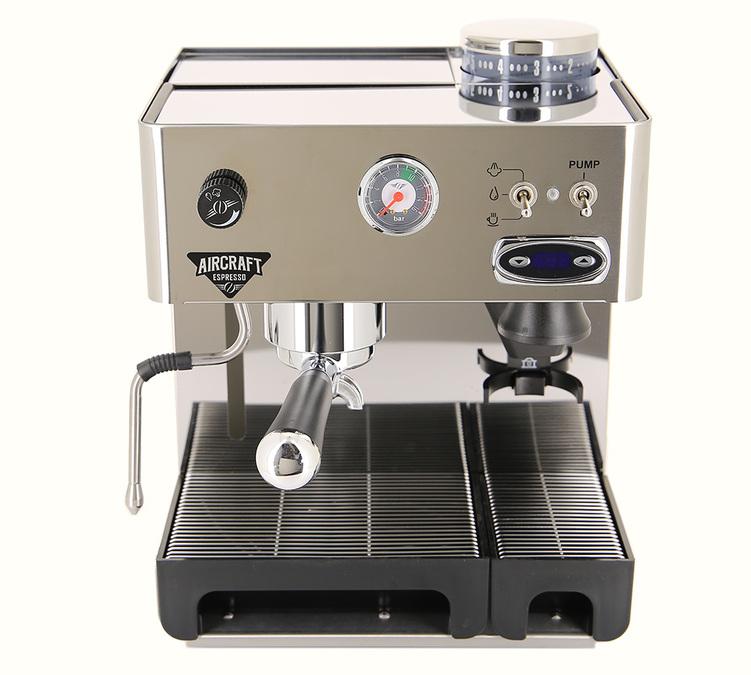 Machine expresso AIRCRAFT ESPRESSO AM-755 avec moulin int&eacute;gr&eacute;