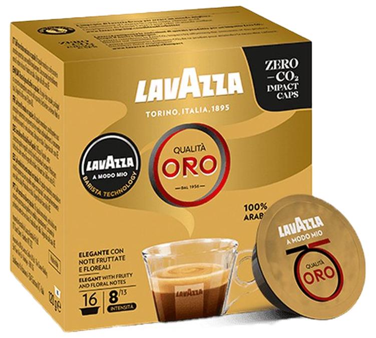 capsule lavazza a modo mio qualita oro x16
