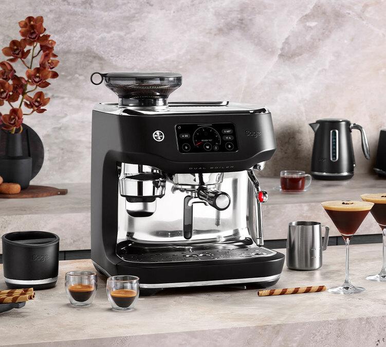 sage barista oracle dual boiler nera macchina caffe