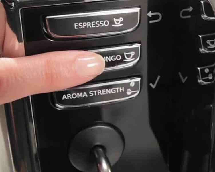 pannello comandi macchina caff&egrave; gaggia anima black