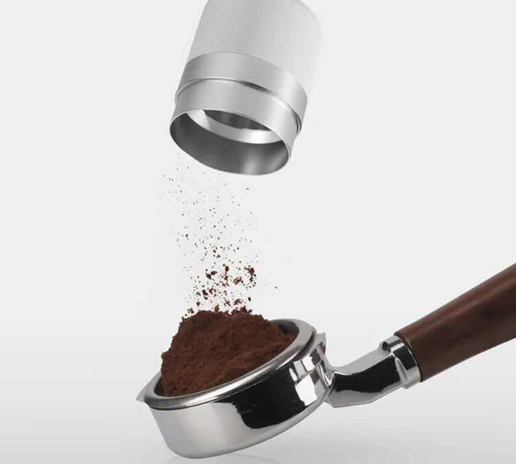 gobelet doseur blanc 58mm pour moulin &agrave; caf&eacute; varia VS3