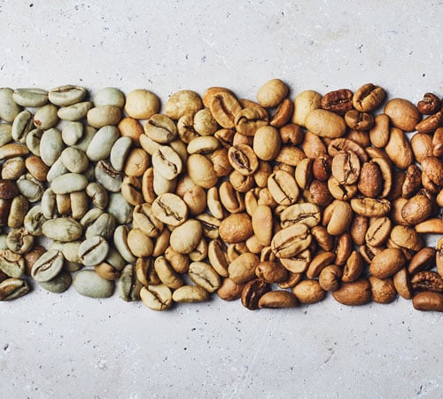 Grains de caf&eacute; Blue Mountain Lugat &agrave; la torr&eacute;faction Medium