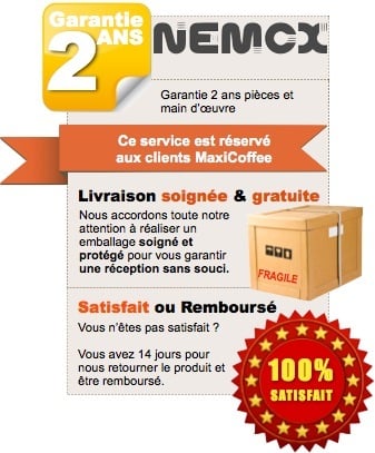 Machine &agrave; glace Gelatissimo blanche - Nemox