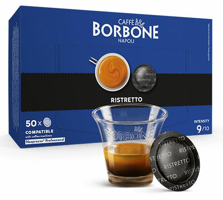 Caff&egrave; Borbone Ristretto Nespresso Pro compatible capsules
