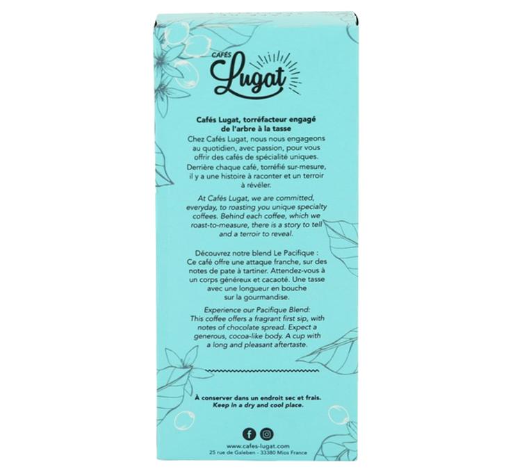 boite de capsules cafes lugat