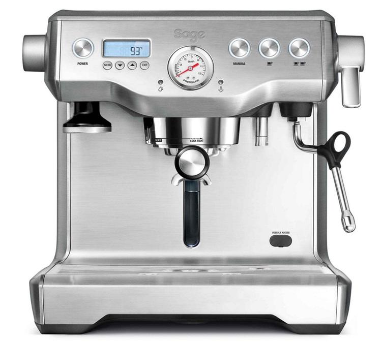 Machine Expresso Sage The Dual Boiler inox bross&eacute;