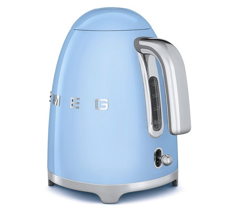 bollitore azzurro smeg kmf03pbeu 1. 7 l