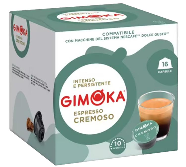 scatola capsule gimoka cremoso compatibili dolce gusto