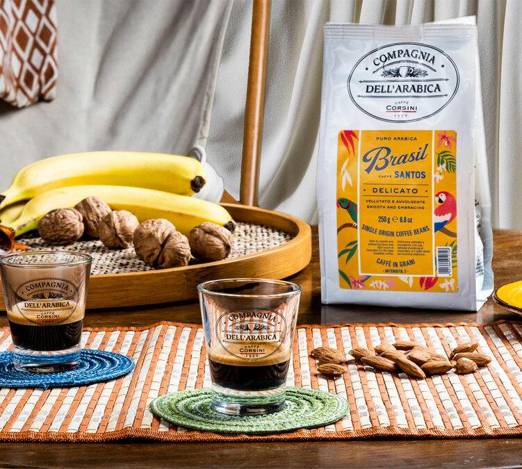 ground coffee corsini brasil santos