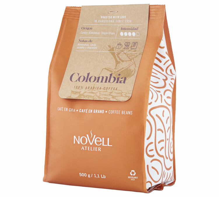 coffee beans novell colombia 500g