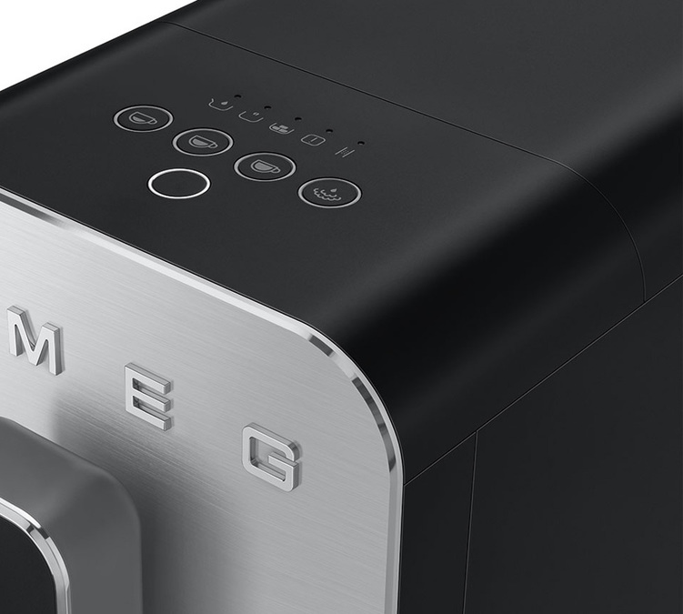 Comandi Smeg BCC12BLMEU Nera con Lancia Vapore