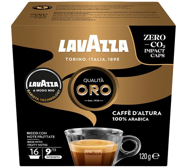 capsule lavazza a modo mio qualita oro caffe altura x16