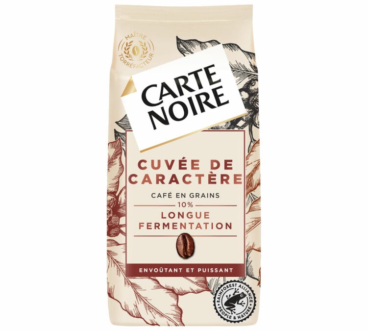 cafe en grain carte noire cuvee de caractere 500g