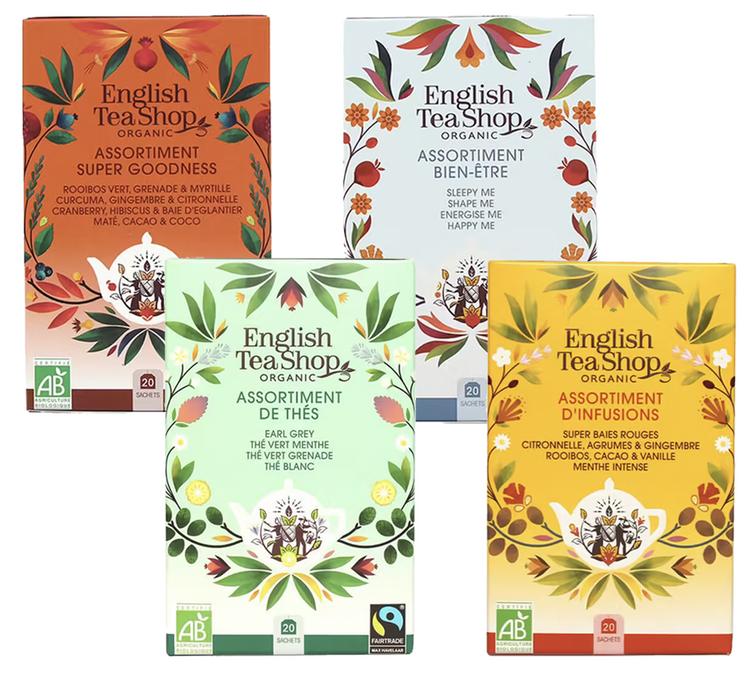 assortiment the et infusion english tea shop sachet