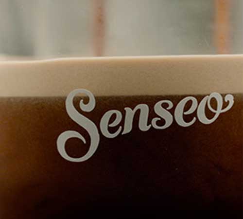 dosettes souples SENSEO caf&eacute; latte chocolat Dubai Chocolate Style x8